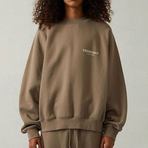 Essentials Taupe Sweatshirt